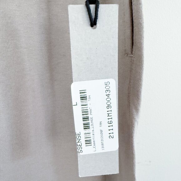 FEAR OF GOD - Essentials - NWT - Tan* - Lounge Pants - Men - Large - Picture 4 of 6